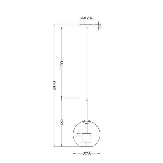 Подвесной светильник Maytoni MOD055PL-L12G3K, изображение 12