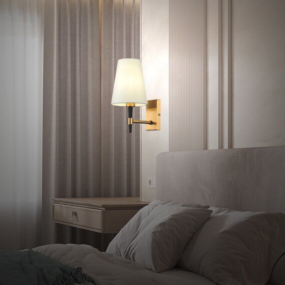 Настенный светильник (бра) Maytoni H001WL-01BS, изображение 6