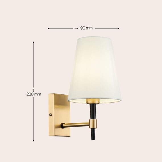 Настенный светильник (бра) Maytoni H001WL-01BS, изображение 8