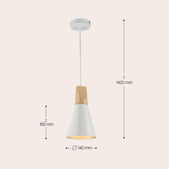 Подвесной светильник Maytoni P359-PL-140-W, изображение 11