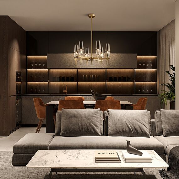 Люстра Maytoni H002PL-06G, изображение 3