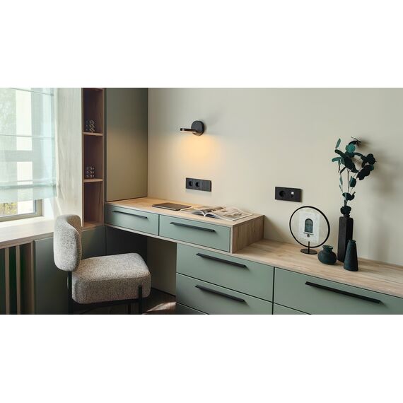 Настенный светильник (бра) Maytoni MOD070WL-L8B3K, изображение 7