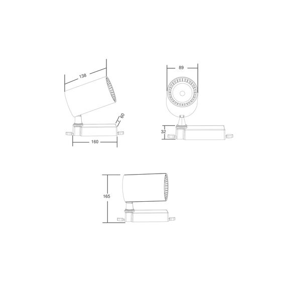 Трековый светильник Technical TR029-3-30W3K-W, изображение 3