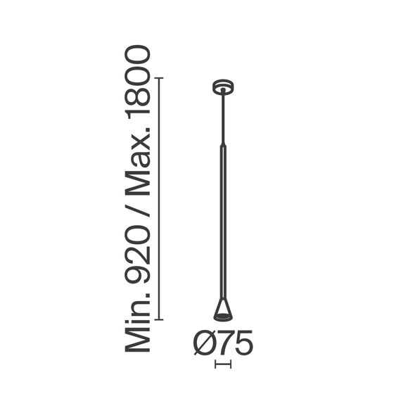Подвесной светильник Technical P064PL-01W, изображение 3
