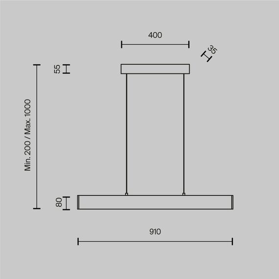 Подвесной светильник Technical P010PL-L23B4K, изображение 11