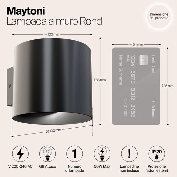 Настенный светильник (бра) Technical C066WL-01B, изображение 5