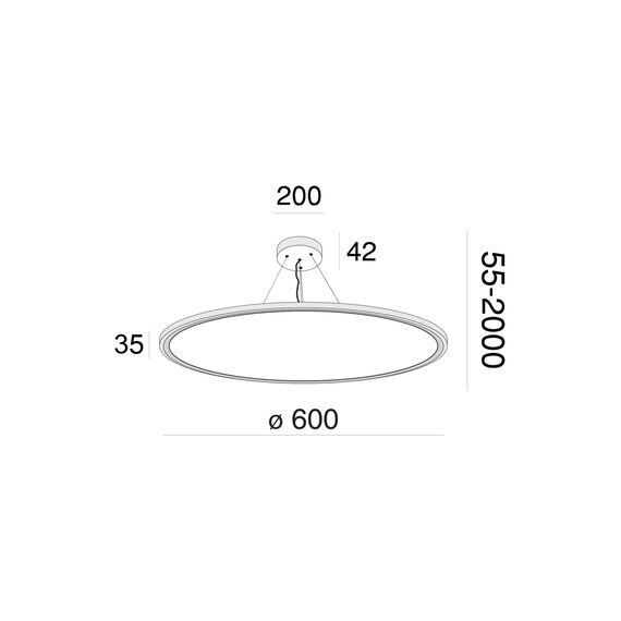 Подвесной светильник Maytoni MOD057PL-L54W4K, изображение 3