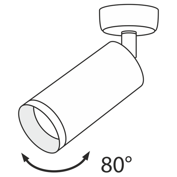 Потолочный светильник Technical C017CW-01B, изображение 10