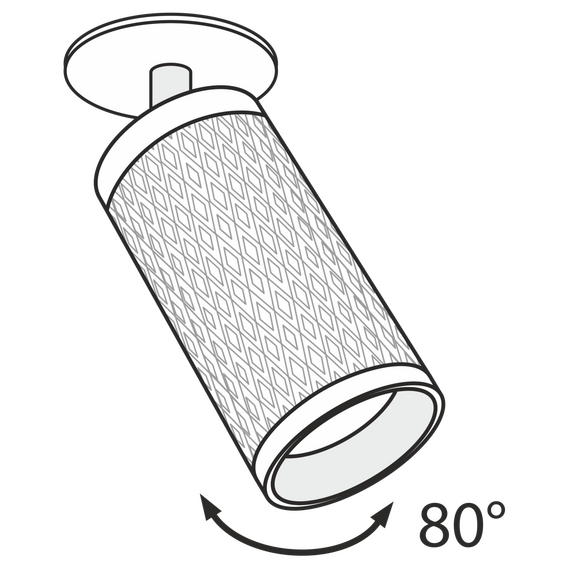 Встраиваемый светильник Technical C037CL-01G, изображение 5