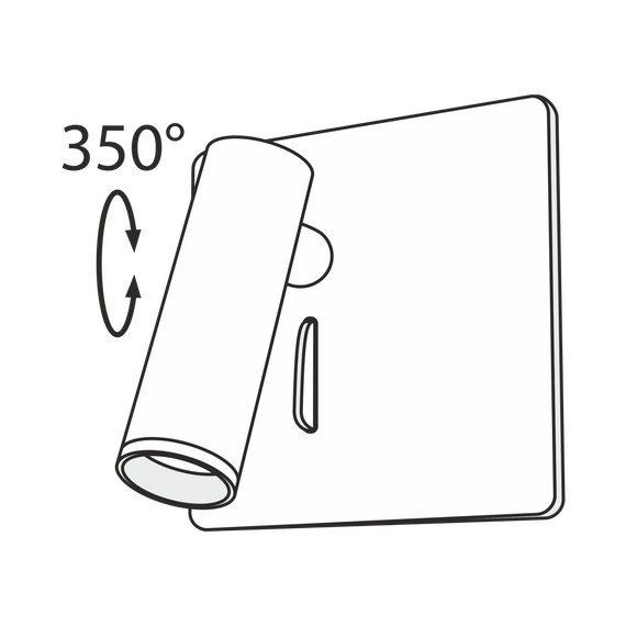 Настенный светильник (бра) Technical C040WL-L3B3K, изображение 3