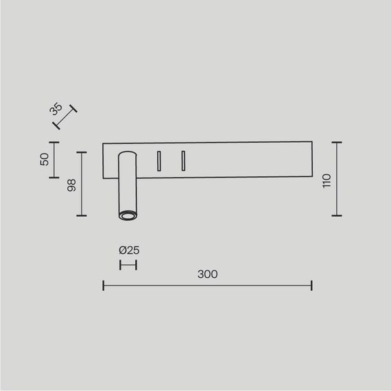 Настенный светильник (бра) Technical C031WL-L8W3K, изображение 8