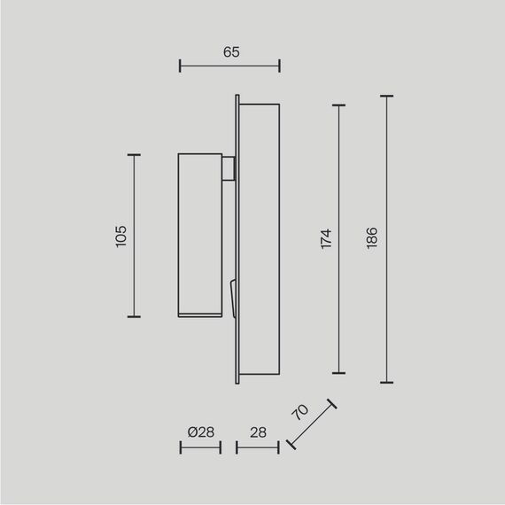 Настенный светильник (бра) Technical C041WL-L3W3K, изображение 8