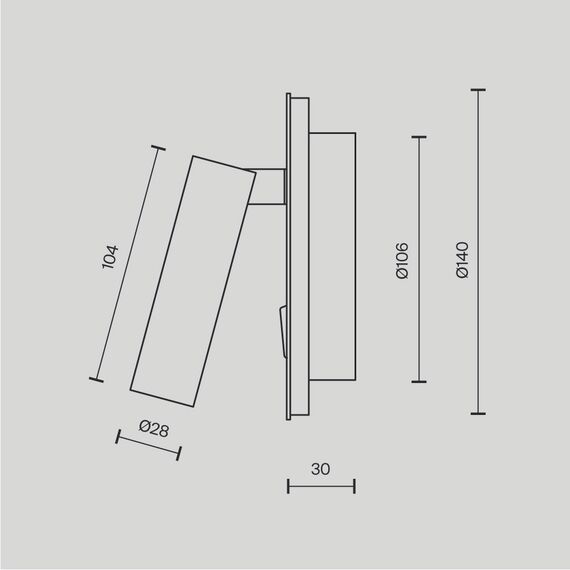 Настенный светильник (бра) Technical C176-WL-01-6W-B, изображение 16