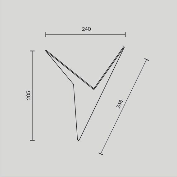 Настенный светильник (бра) Technical C808WL-L3B, изображение 10