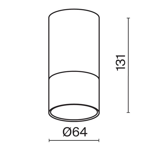 Потолочный светильник Technical C007CW-01B, изображение 2