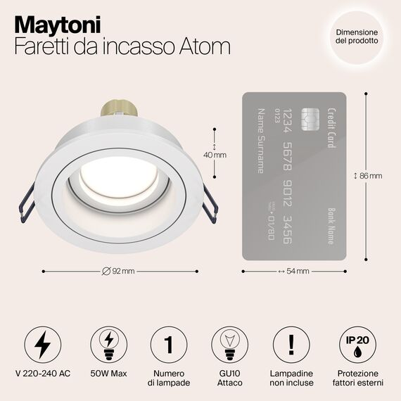 Встраиваемый светильник Technical DL025-2-01W, изображение 11