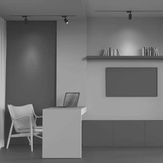 Трековый светильник Technical TR003-1-6W3K-B, изображение 4