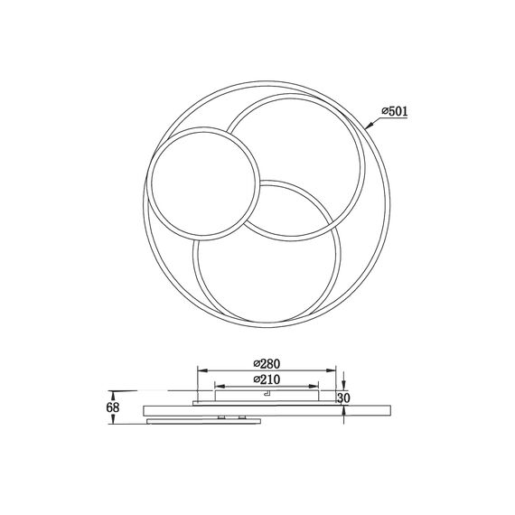 Потолочный светильник Freya FR10015CL-L94WB, изображение 9