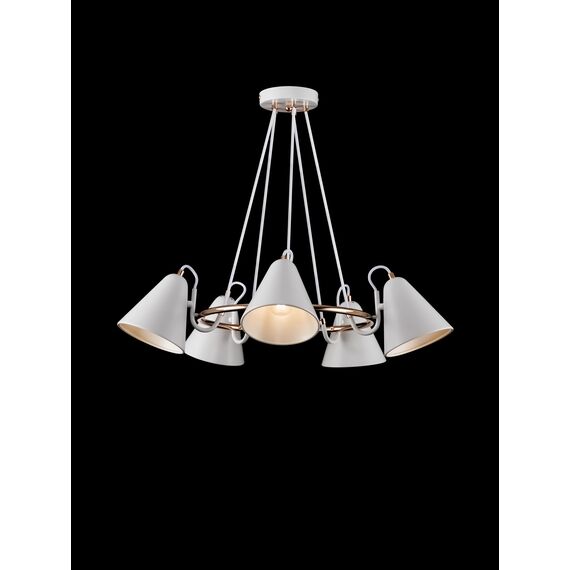 Люстра Freya FR8001PL-05WG, изображение 9