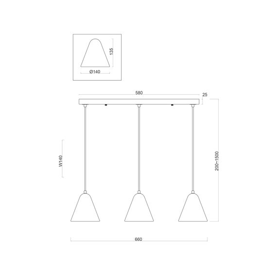 Подвесной светильник Freya FR8004PL-03WG, изображение 10