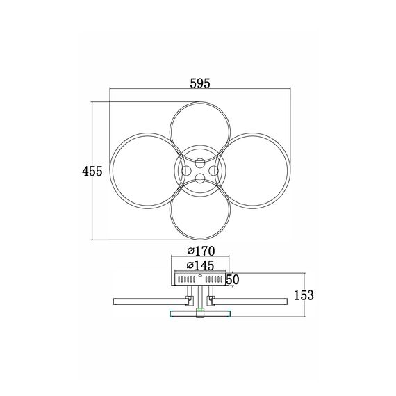 Потолочный светильник Freya FR10018CL-L40W, изображение 9
