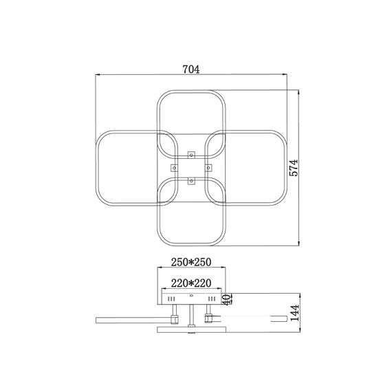 Потолочный светильник Freya FR10018CL-L51W, изображение 9