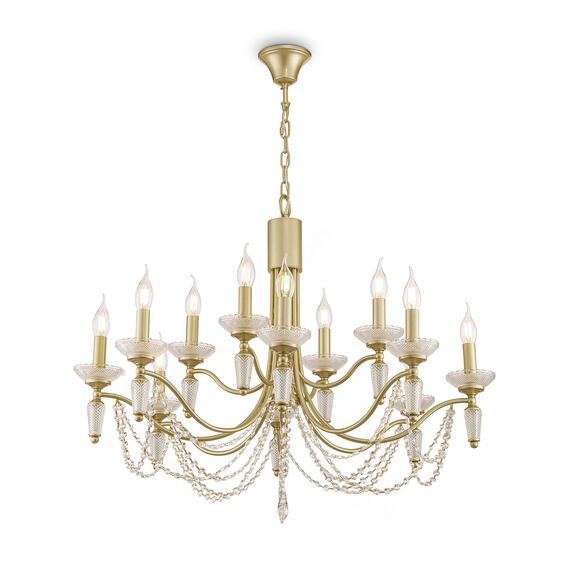 Люстра Freya FR2009PL-12G, изображение 5