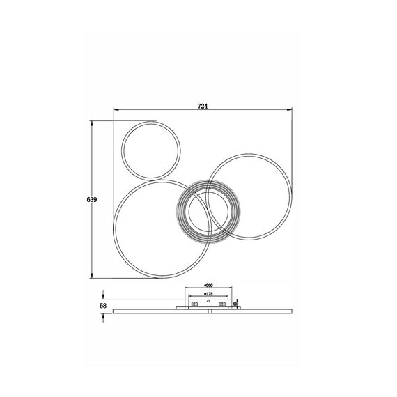 Потолочный светильник Freya FR10014CL-L87G, изображение 3