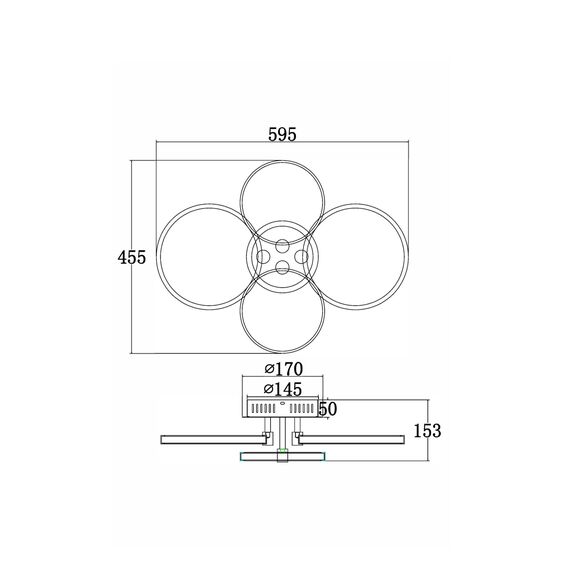 Потолочный светильник Freya FR10018CL-L40W, изображение 14