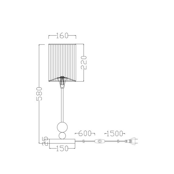 Настольный светильник Freya FR5093TL-01CH, изображение 2