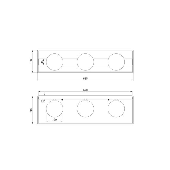 Потолочный светильник Freya FR5113CL-03G, изображение 3
