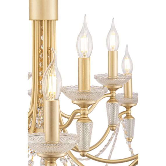 Люстра Freya FR2009PL-12G, изображение 7