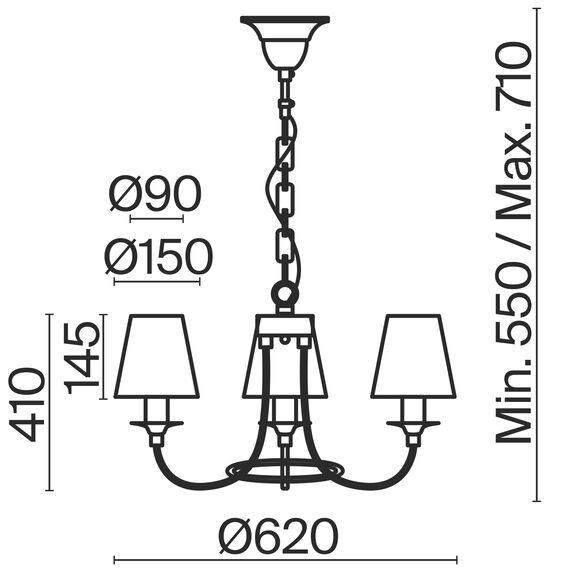 Люстра Freya FR4402-PL-03-GB, изображение 19