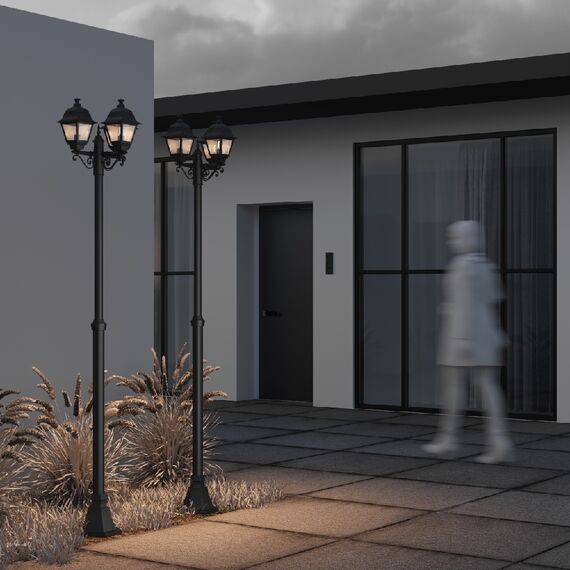 Садово-парковый светильник Outdoor O003FL-03B, изображение 6