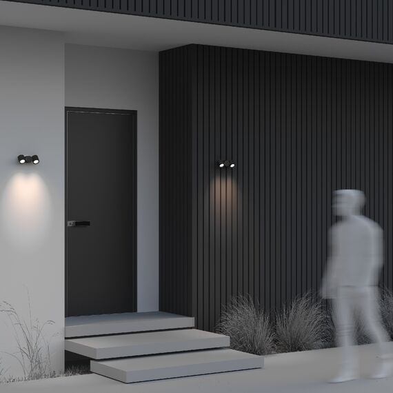 Настенный светильник (бра) Outdoor O010WL-02B, изображение 8