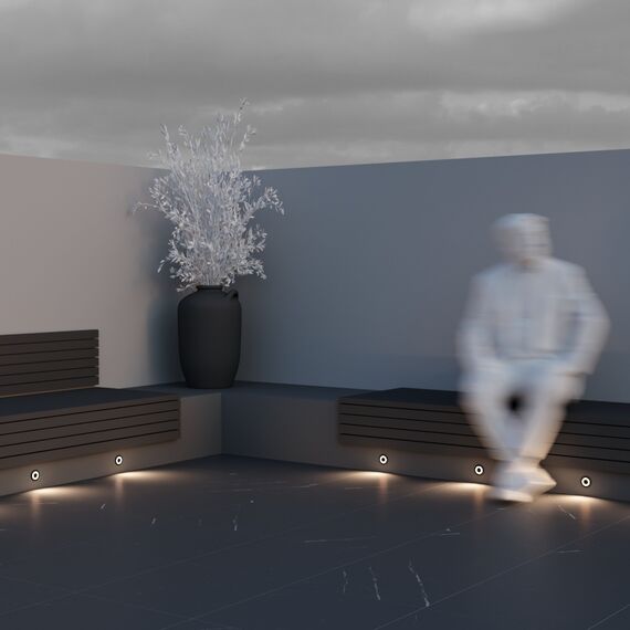 Встраиваемый светильник Outdoor O037-L3B3K, изображение 11