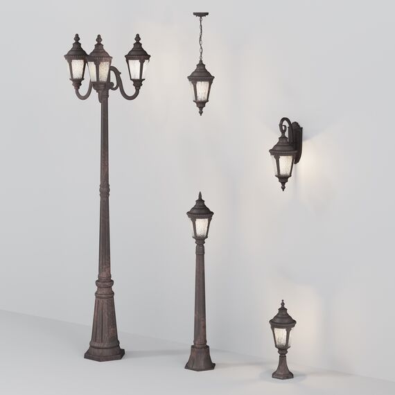 Ландшафтный светильник Outdoor O029FL-01BZ, изображение 5