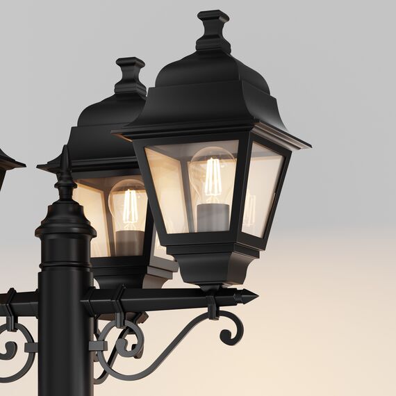 Садово-парковый светильник Outdoor O003FL-03B, изображение 4