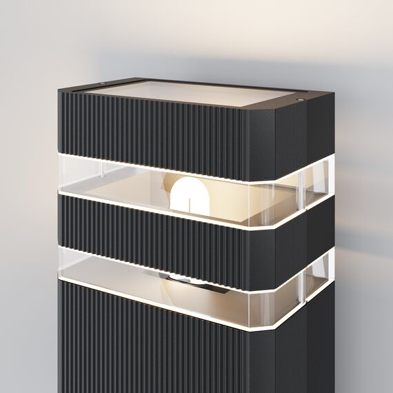 Настенный светильник (бра) Outdoor O578WL-01B, изображение 4