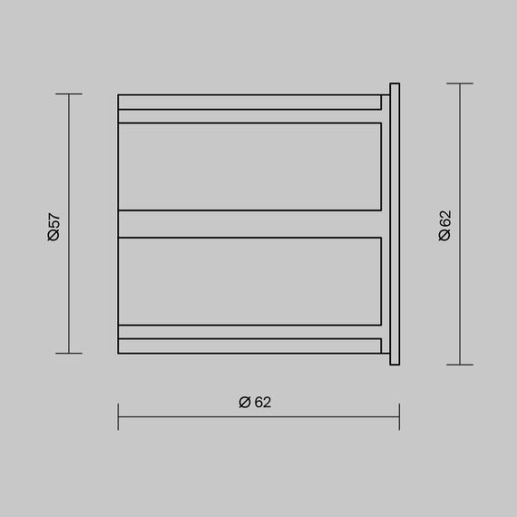 Встраиваемый светильник Outdoor O037-L3B3K, изображение 4