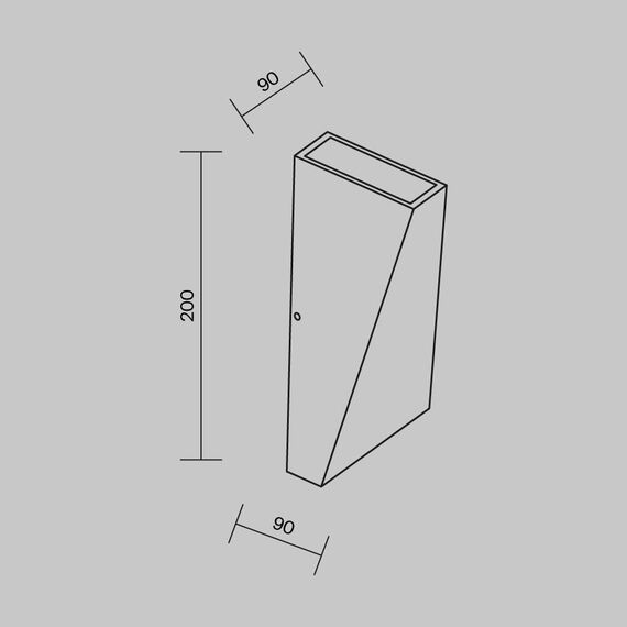 Архитектурная подсветка Outdoor O580WL-L6W, изображение 7