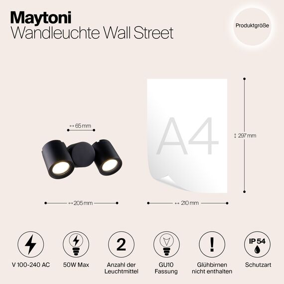 Настенный светильник (бра) Outdoor O010WL-02B, изображение 13