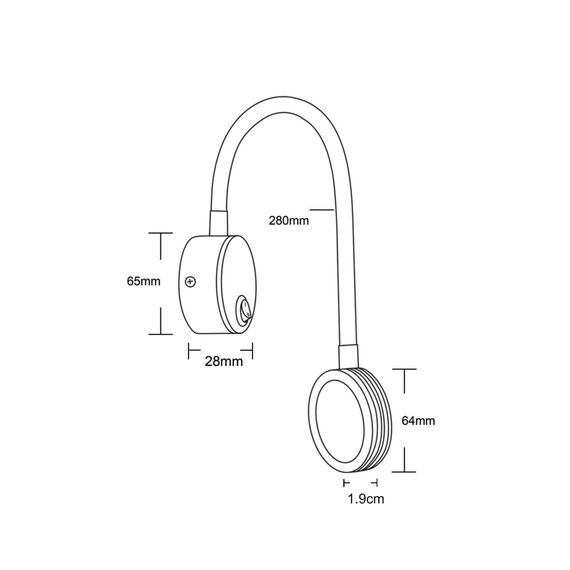 Настенный светильник (бра) Freya FR6034WL-L3B, изображение 3