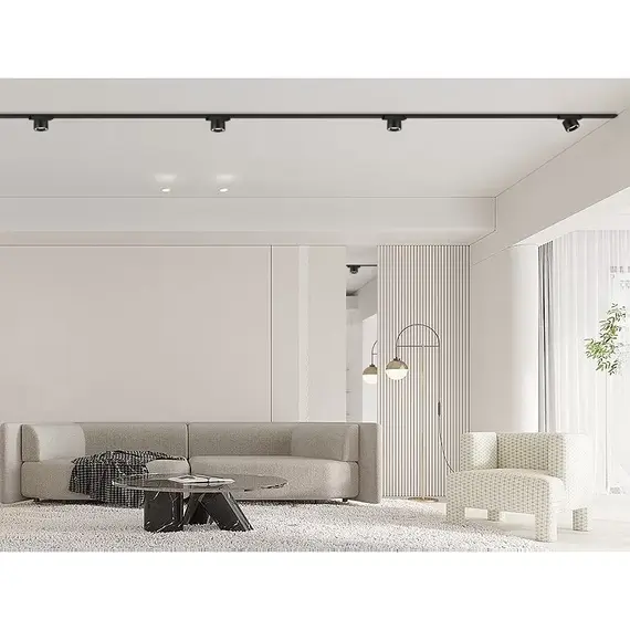 Магнитный трековый светильник iLEDEX TECHNICAL VISION 4825-049-D74-10W-60DG-3000K-BK, изображение 6