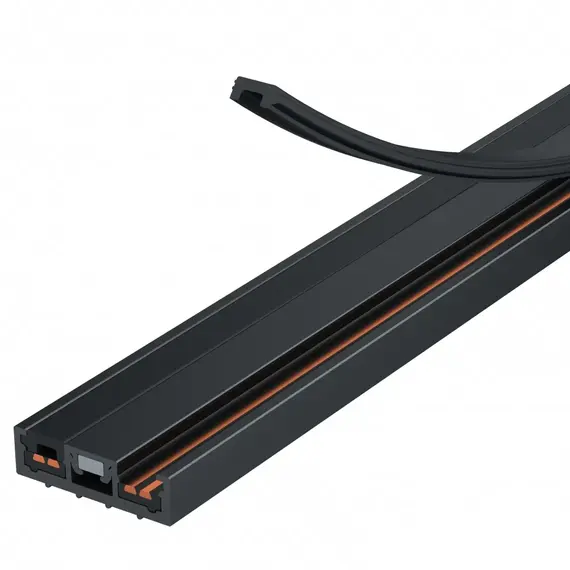 Ультратонкий накладной магнитный шинопровод iLEDEX TECHNICAL VISION 4825-25/7-2000-BK, изображение 5