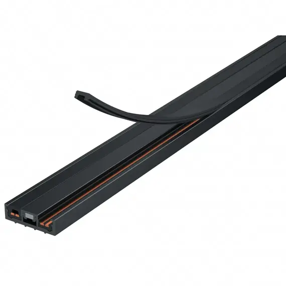 Заглушки каналов питания для ультратонкого магнитного шинопровода iLEDEX TECHNICAL VISION STRAP 4825 BK, изображение 2