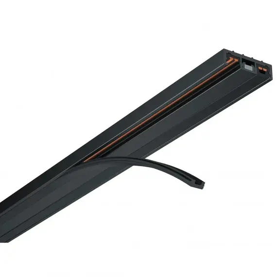 Заглушки каналов питания для ультратонкого магнитного шинопровода iLEDEX TECHNICAL VISION STRAP 4825 BK, изображение 3