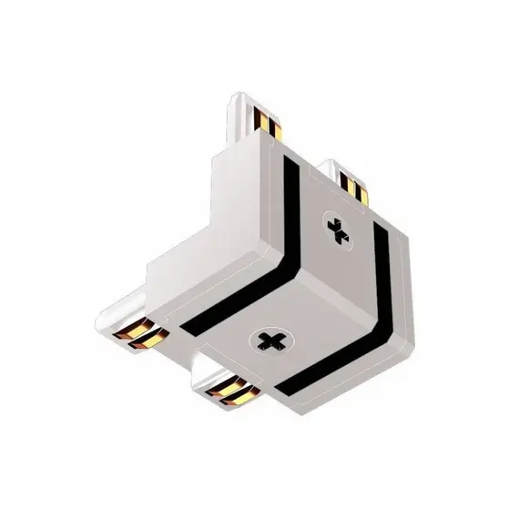 Внешний угловой соединитель для ультратонкого магнитного шинопровода iLEDEX TECHNICAL VISION POWER CONNECT 4825-Г-TYPE-WH, изображение 2
