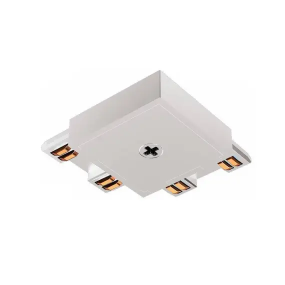 Коннектор питания угловой  для ультратонкого магнитного шинопровода iLEDEX TECHNICAL VISION POWER CONNECT 4825-L-TYPE - WH, изображение 2