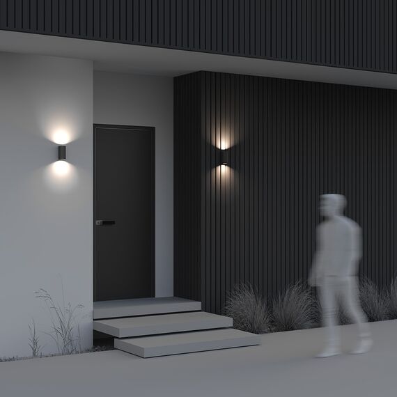 Настенный светильник (бра) Outdoor O044WL-02B, изображение 6